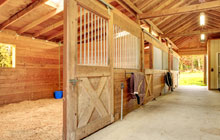 White Pit stable construction leads